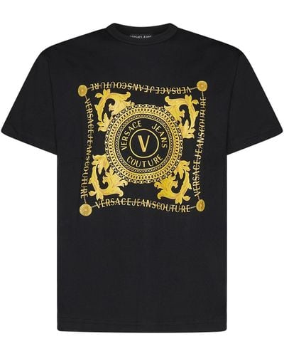 Versace T-shirts And Polos - Black