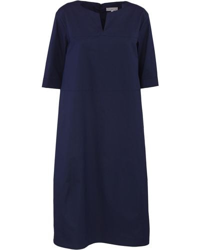 Antonelli Cotton Dress - Blue