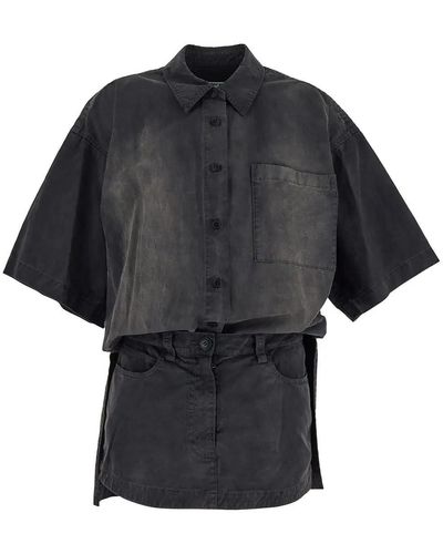 Alexander Wang Shirt Dress - Black