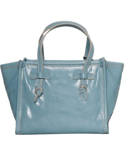 Gianni Chiarini Light Leather Bag - Blue