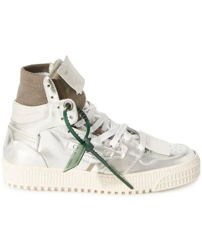 Off-White c/o Virgil Abloh 3.0 Off-Court Trainers With Metallic Effect - White