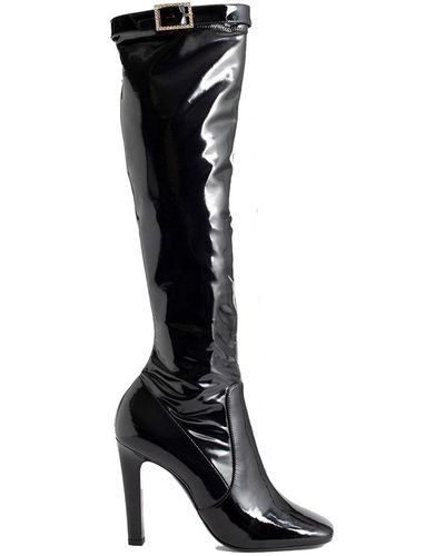 Saint Laurent Knee Boots - Black
