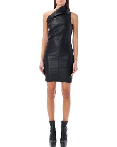 Rick Owens Athena Mini Dress - Black