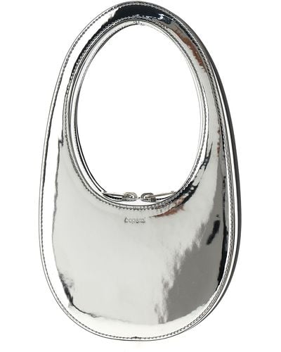 Coperni Mini Swipe Bag Handbag - Gray