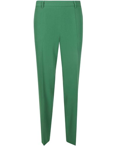 Alberto Biani Cady Half Elastic Trousers - Green