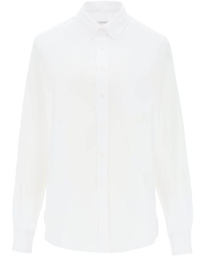 Saks Potts William Poplin Shirt - White