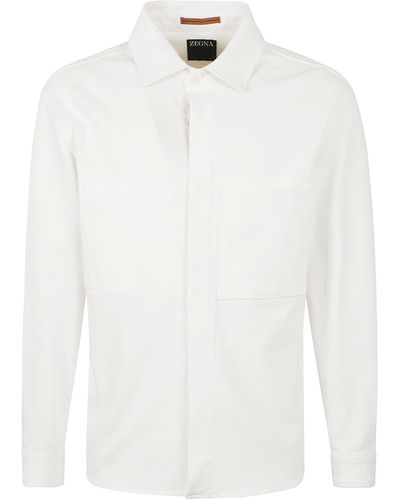 Zegna New Classic Comfort Jacket - White