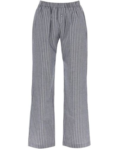Paloma Wool Kimoto Striped Loose Pants - Gray