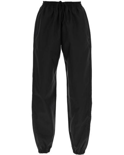 Wardrobe NYC High-Waisted Nylon Pants - Black