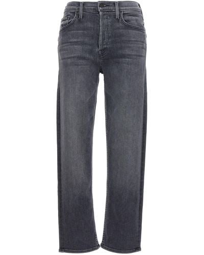 Mother The Tomcat Ankle Jeans Gray - Blue