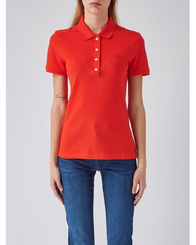 Lacoste Cotton T-Shirt - Red
