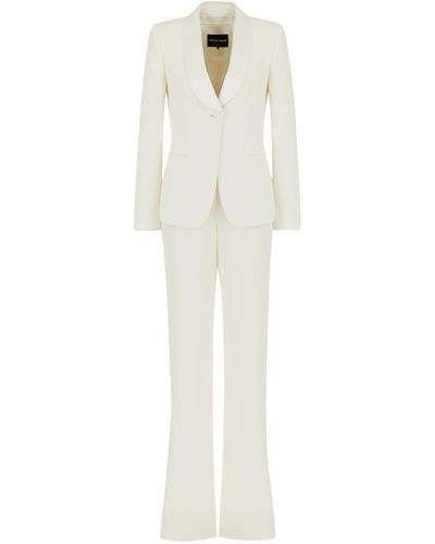 Giorgio Armani Suit Carryover - White