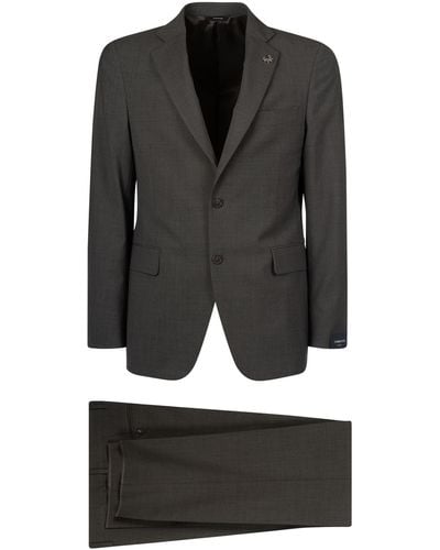 Tombolini Two-Button Single-Breasted Suit - Gray