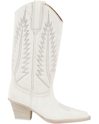Paris Texas Rosario Boot - White