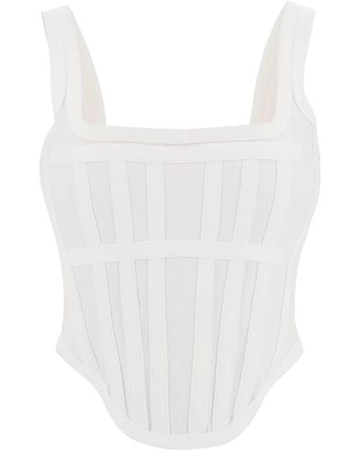 Dion Lee Corset Top - White