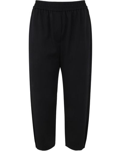 Giorgio Armani Cropped Pants Clothing - Black