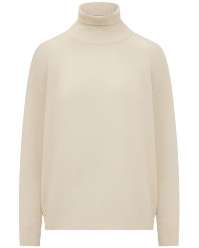 Jucca Turtleneck Sweater - White