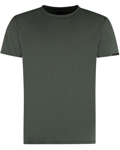 Rrd Oxford Techno Fabric T-Shirt - Green