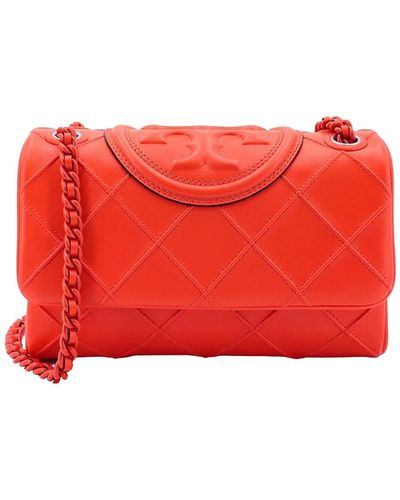 Mybag CN Tory Burch Fleming Small Convertible Leather Shoulder Bag ¥1880.05