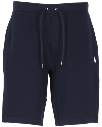 Polo Ralph Lauren Bermuda Shorts With Pony - Blue