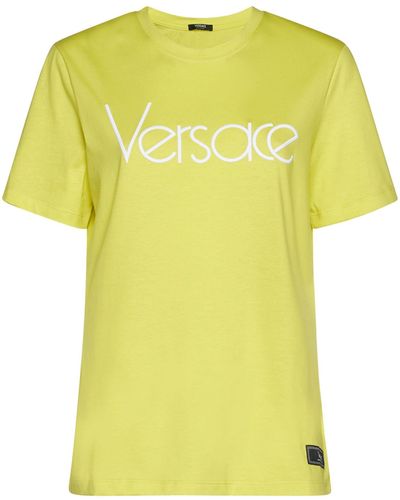 Versace T-shirts And Polos - Yellow