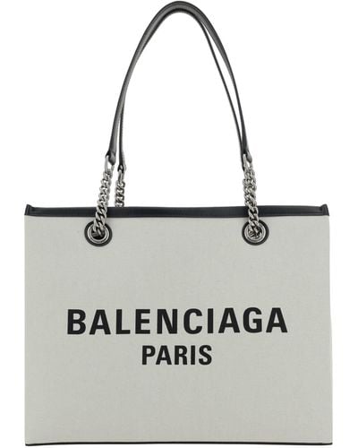Balenciaga Duty Free Shopping Bag - White