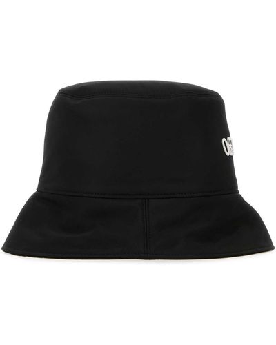 Off-White c/o Virgil Abloh Polyester Bucket Hat - Black