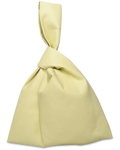 Nanushka Jen Lime Vegan Leather Bag - Metallic