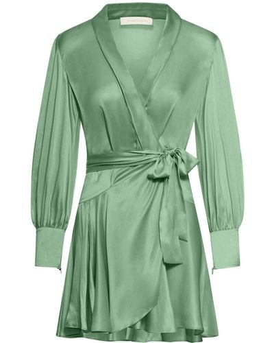 Zimmermann Mini Dresses - Green