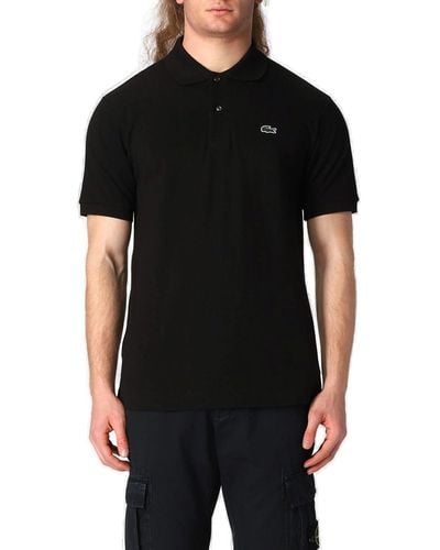 Lacoste Original L.12.12 Piqué Short-Sleeved Polo Shirt - Black