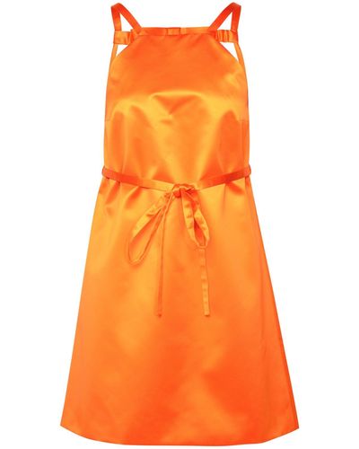 Patou Polyester Dress - Orange