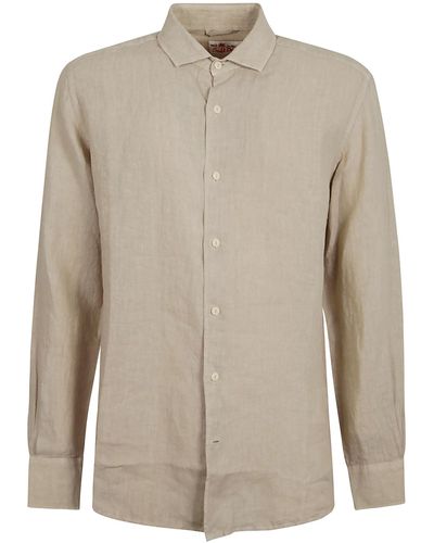 Mc2 Saint Barth Plain Formal Shirt - Natural