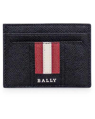 Bally Leather Card Holder - Black