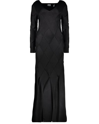 Burberry Maxi Dress - Black