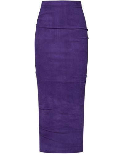 LAQUAN SMITH Skirt - Purple
