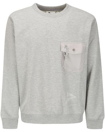 Gramicci Print Sweatshirt - Gray