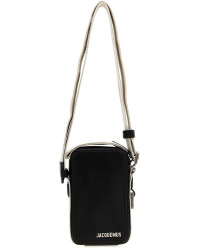 Jacquemus 'La Cuerda Vertical' Crossbody Bag - Black