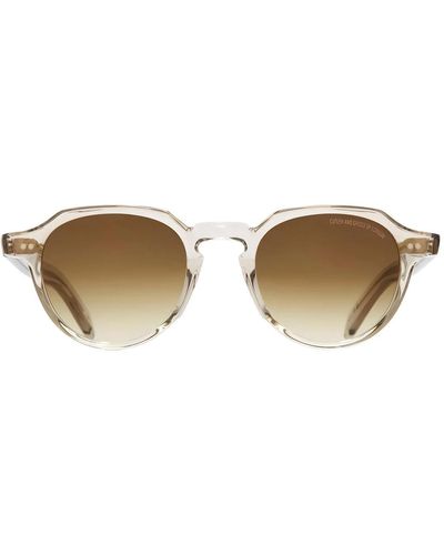 Cutler and Gross Gr06 03 Sand Crystal Sunglasses - Brown