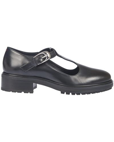 Aeyde Loafers In Leather - Black