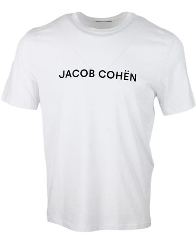 Jacob Cohen Short-Sleeved Crew-Neck T.Shirt - White