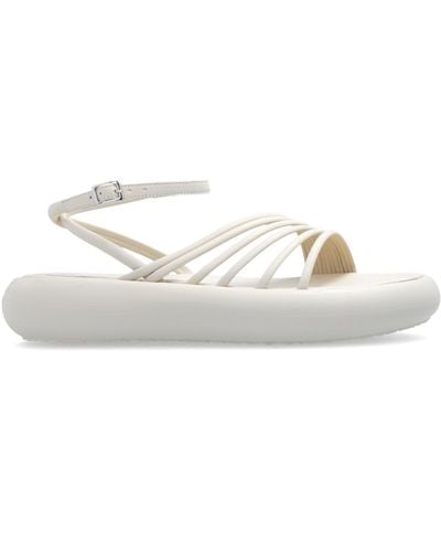 Vic Matié Travel Platform Sandals - White