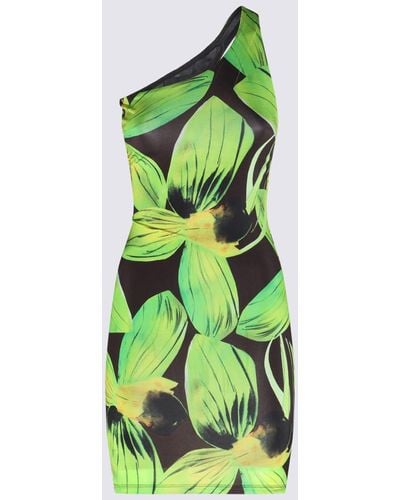 Louisa Ballou Lime Heatwave Dress - Green
