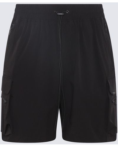 Represent Black Nylon Shorts