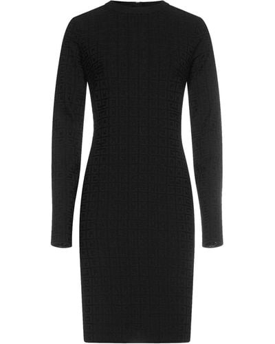 Givenchy Logo Jaquard Dress - Black