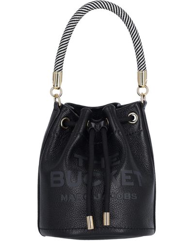 Marc Jacobs The Leather Bucket Bag - White