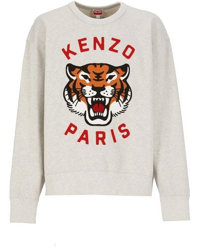 KENZO Lucky Tiger Sweatshirt - White
