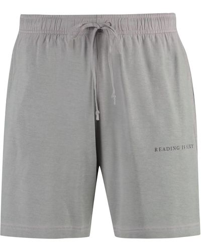 Acne Studios Cotton Bermuda Shorts - Gray
