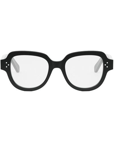 Celine Square Frame Glasses - Black