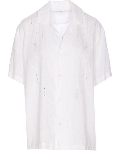 P.A.R.O.S.H. Parosh Shirts - White