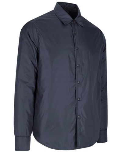 Aspesi Glue Shirt Jacket - Blue